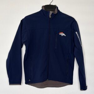 Denver Broncos NFL Soft Shell Jacket Size Small VF Imagewear Blue